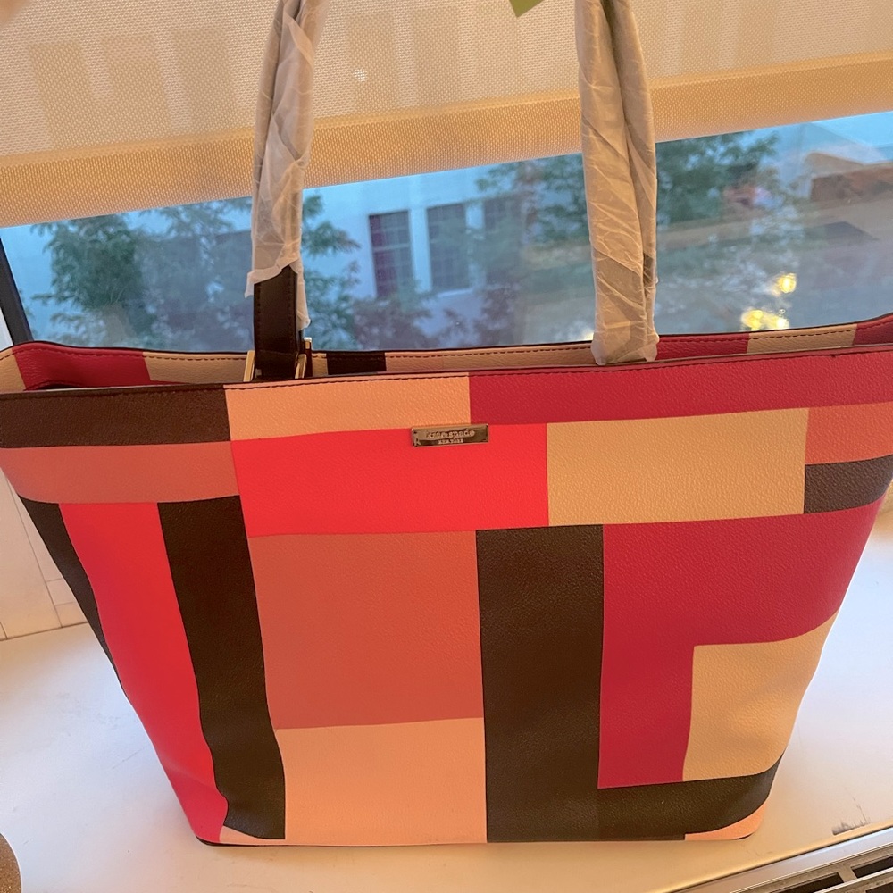 NWT summer Kate Spade tote